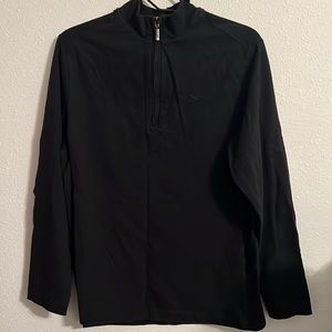 Tommy Bahama Black 1/4 Zip Long Sleeve Henley Size M